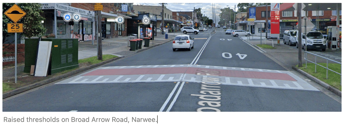 Impacts of Adding Raised Thresholds